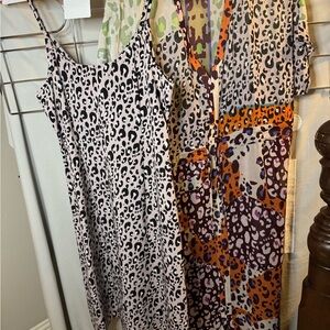 Cabi Escape Leopard Print Dress